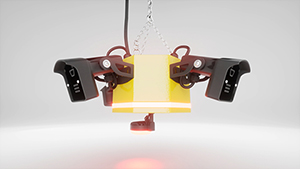 AisleAlert 3-Way Traffic Detection System w/ Flashing Floor Alert Light