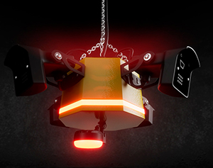 AisleAlert 4-Way Traffic Detection System w/ Flashing Floor Alert Light